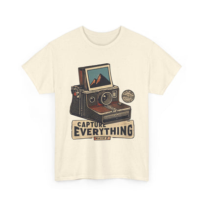 Capture Everything Camera Tee — Photographer Gift Vintage | Root to Peak