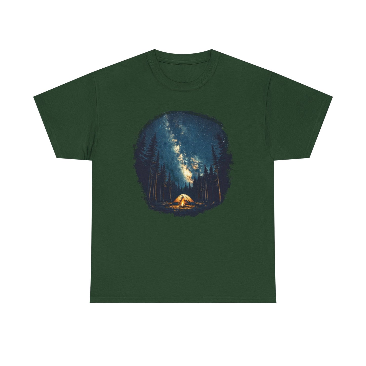 Camping Under the Stars Tee — Night Sky Milky Way Outdoor | Root to Peak