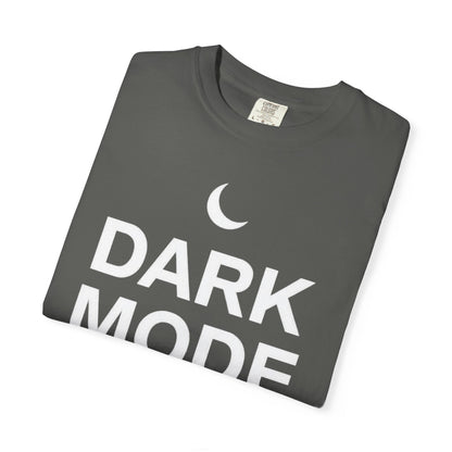 Dark Mode Moon Graphic Tee — Developer Night Owl Gift | Root to Peak