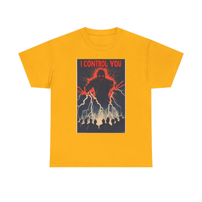 I Control You Graphic Tee — Mind Control Brainwave Art T-Shirt | Root to Peak