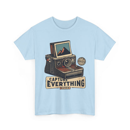 Capture Everything Camera Tee — Photographer Gift Vintage | Root to Peak