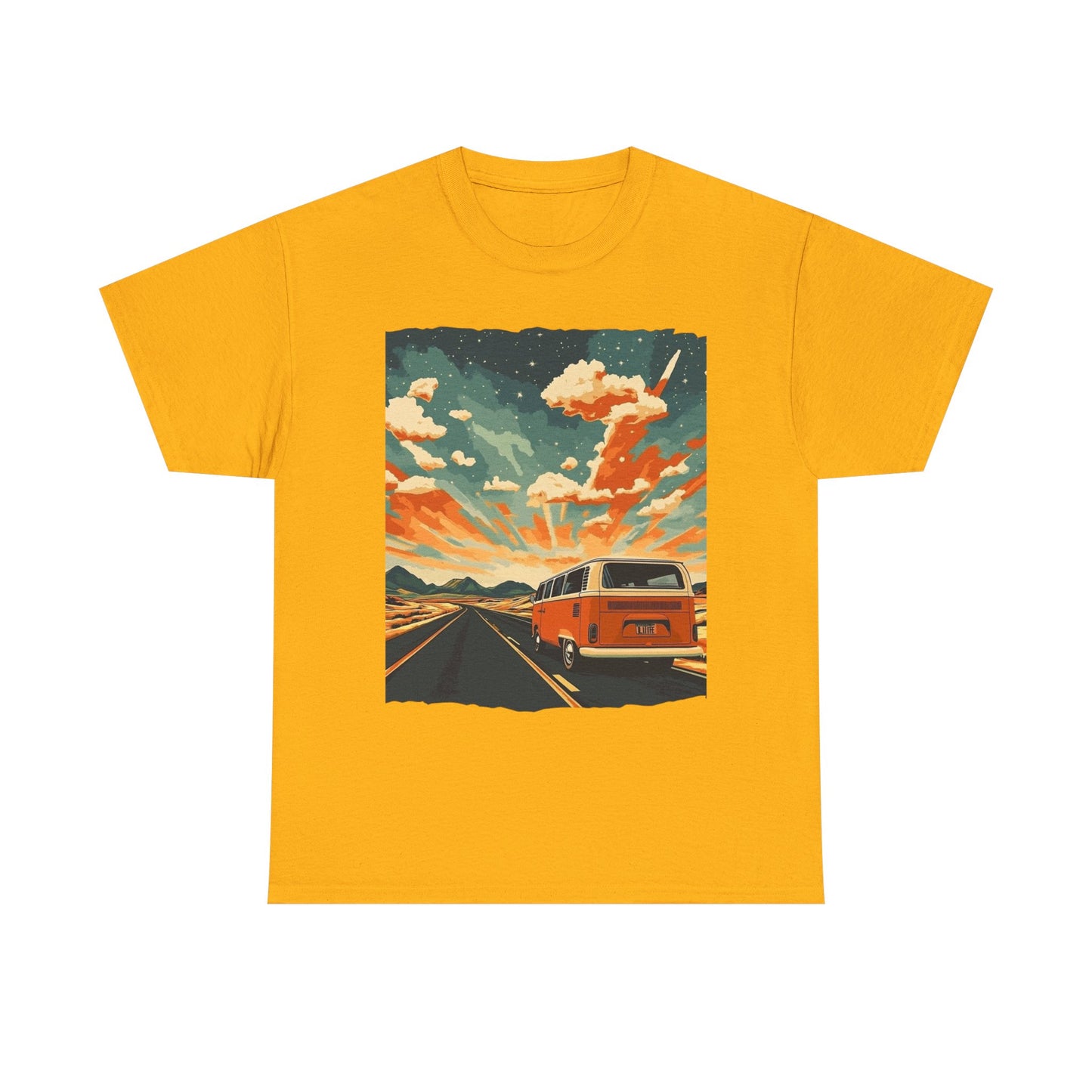 Van Life Adventure Graphic Tee — Road Trip Nomad Travel Gift | Root to Peak