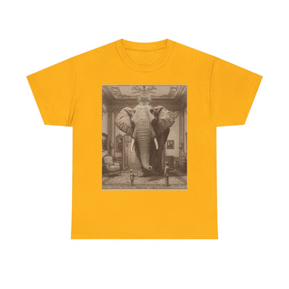 Elephant in the Room Graphic Tee — Funny Idiom Gift | Root to Peak